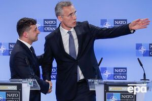 Зеленский встретился со Столтенбергом в штаб-квартире НАТО