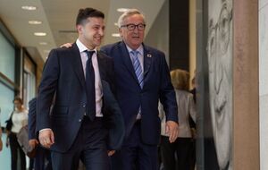 Зеленський і Юнкер провели переговори у Брюсселі