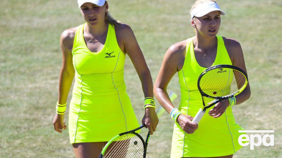 Надежда Киченок (на фото слева) в парном рейтинге WTA выше всех украинок
