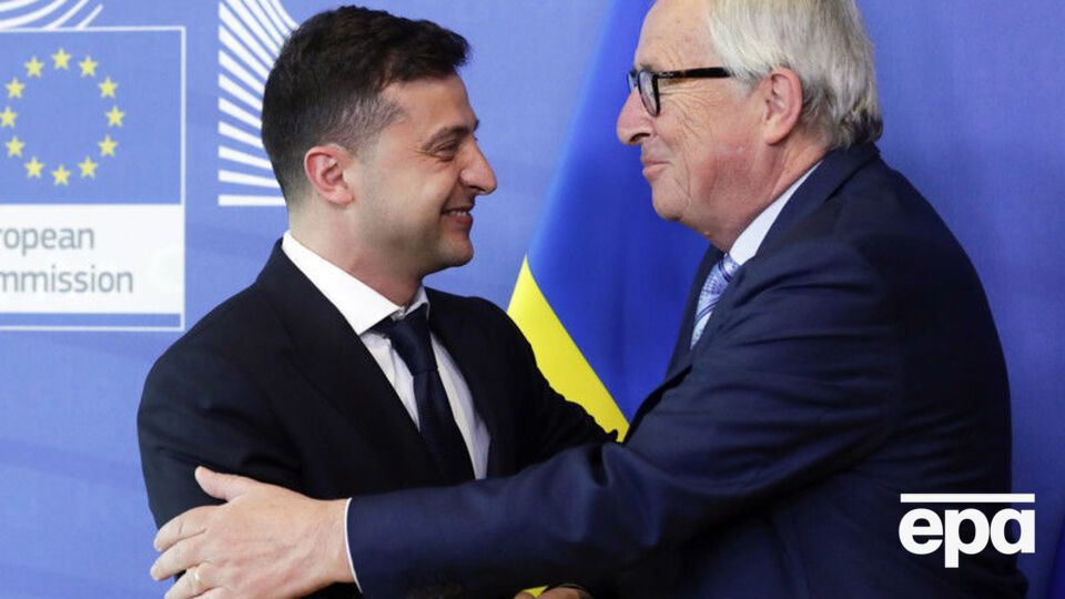 Юнкер запевнив Зеленського, що Україна завжди може розраховувати на його особисту підтримку