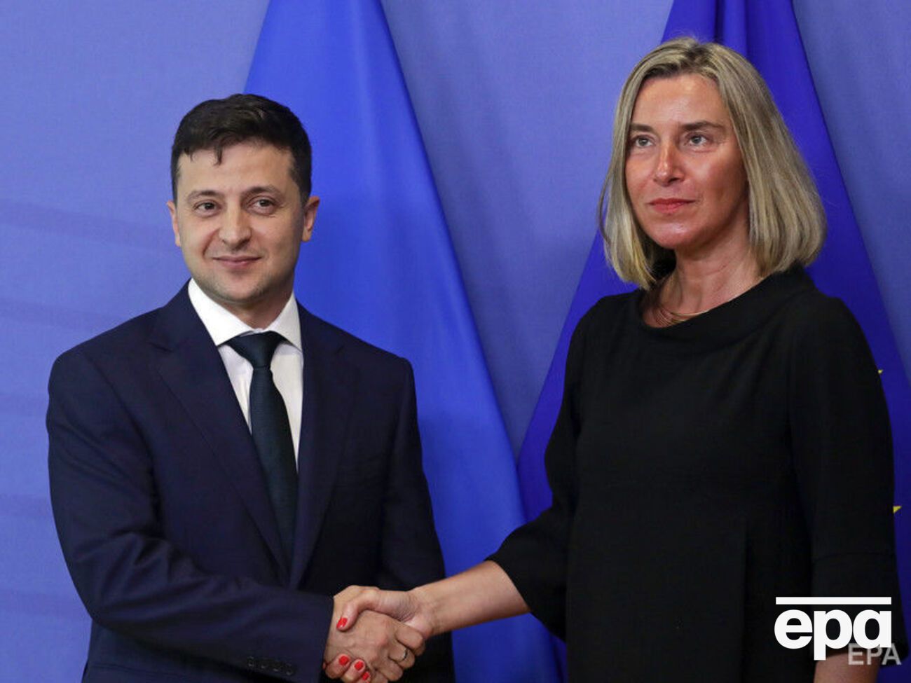 Зеленський зустрівся з Могеріні