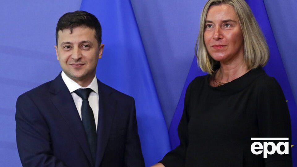 Зеленський зустрівся з Могеріні