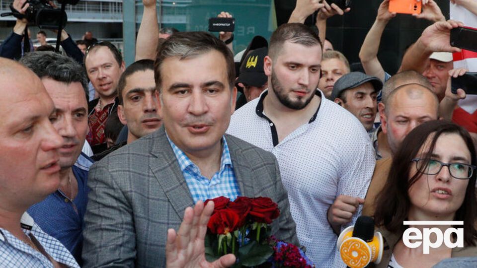 Саакашвили вернулся в Украину 29 мая