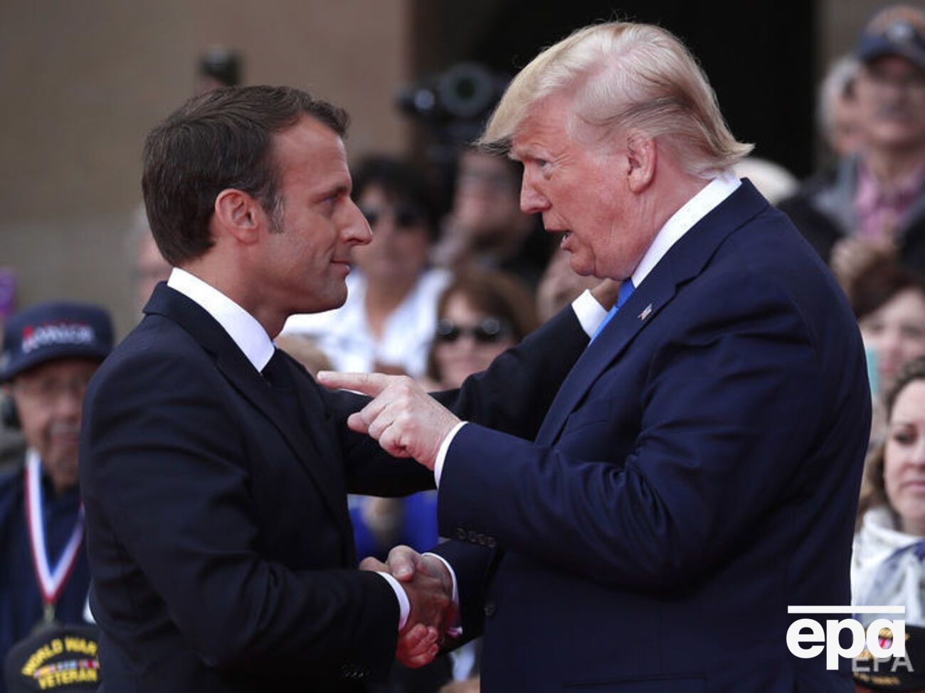 Трамп зустрівся з Макроном 6 червня