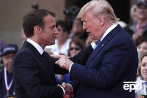 Трамп встретился с Макроном 6 июня