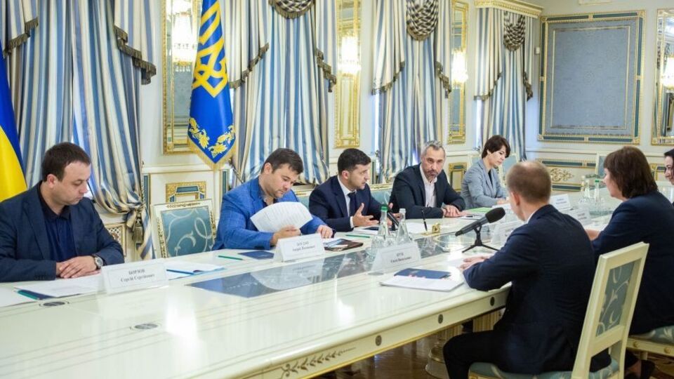 Зеленский провел встречу с председателем Верховного Суда и главой ВАКС
