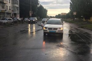 Хлопчика збив поліцейський автомобіль