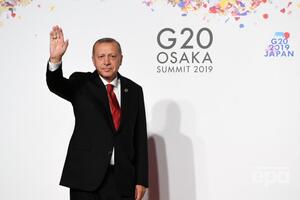 Эрдоган (на фото) обсуждал закупки С-400 с Трампом в рамках саммита G20