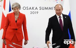 Встреча Мэй с Путиным в Осаке стала первым контактом на высшем уровне между Россией и Великобританией после отравления в Солсбери