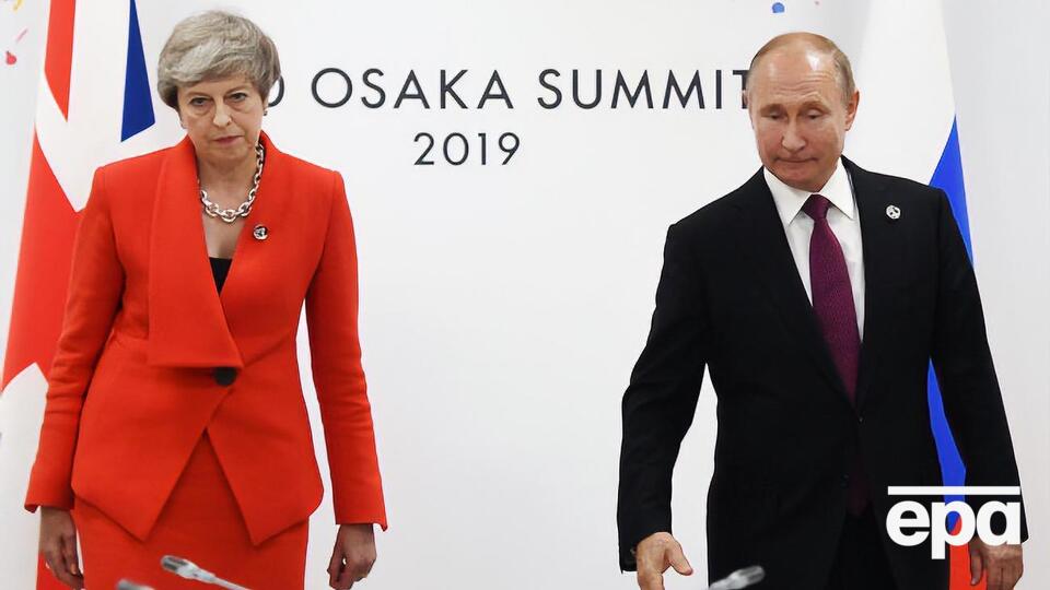 Встреча Мэй с Путиным в Осаке стала первым контактом на высшем уровне между Россией и Великобританией после отравления в Солсбери