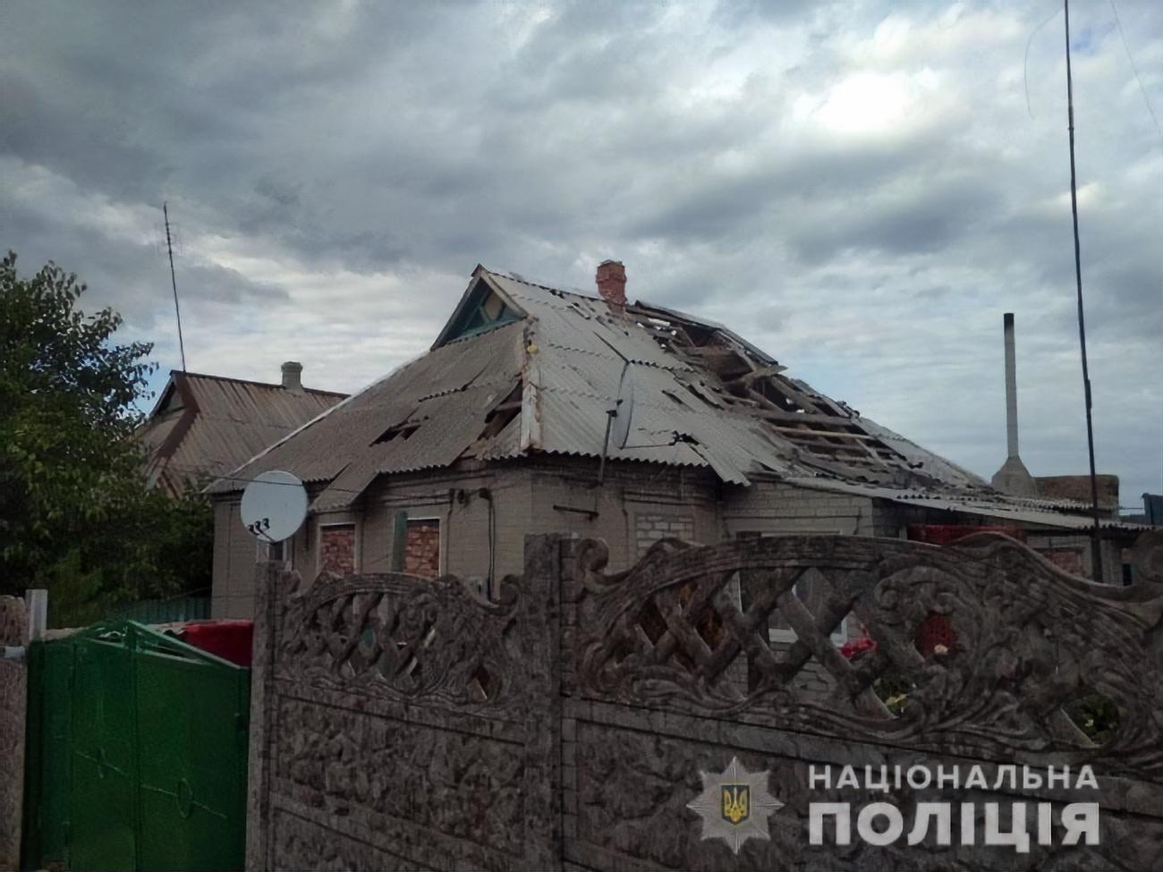 Під час обстрілу 30 червня було пошкоджено три житлові будинки