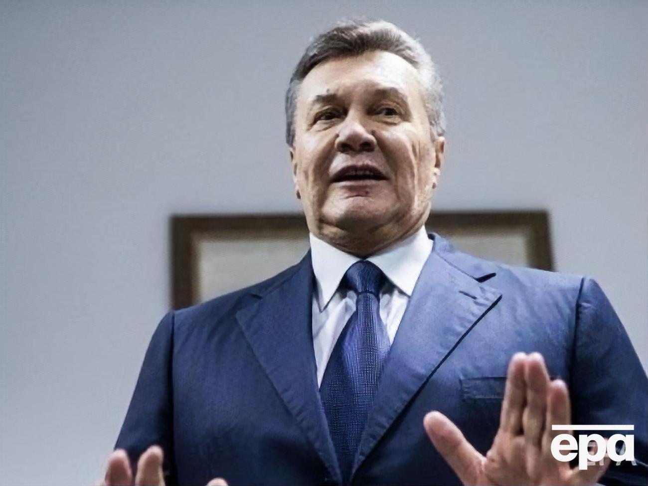 24 января 2019 года Оболонский райсуд заочно признал Януковича виновным в государственной измене и пособничестве в ведении агрессивной войны и приговорил его к 13 годам лишения свободы