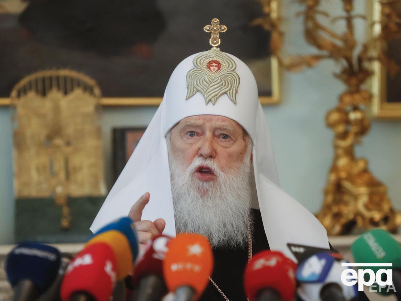 Филарет:&nbsp;Мы имеем одну церковь, зависимую от Москвы, а другую церковь, зависимую от Константинополя