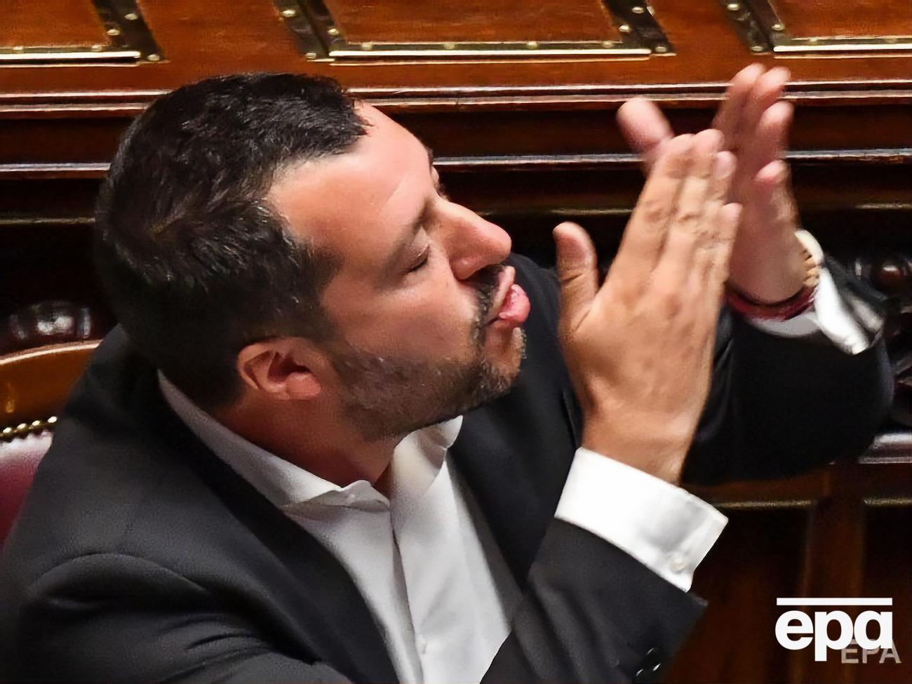 Сальвіні не було на таємній зустрічі, проте він у цей момент перебував у Москві