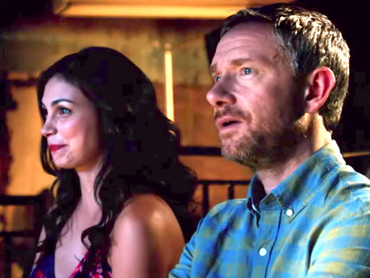 Герой Фримана внезапно засыпает, когда чувствует радость