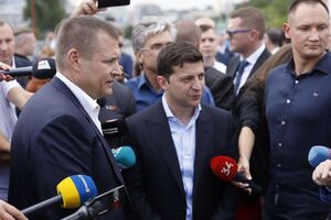 Борис Філатов (зліва): Ми можемо з усією відповідальністю сказати, що вже на День міста новий міст буде відкрито