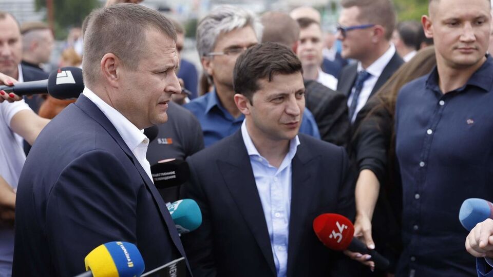 Борис Філатов (зліва): Ми можемо з усією відповідальністю сказати, що вже на День міста новий міст буде відкрито