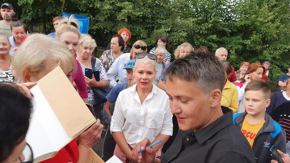 Савченко приехала на Донбасс