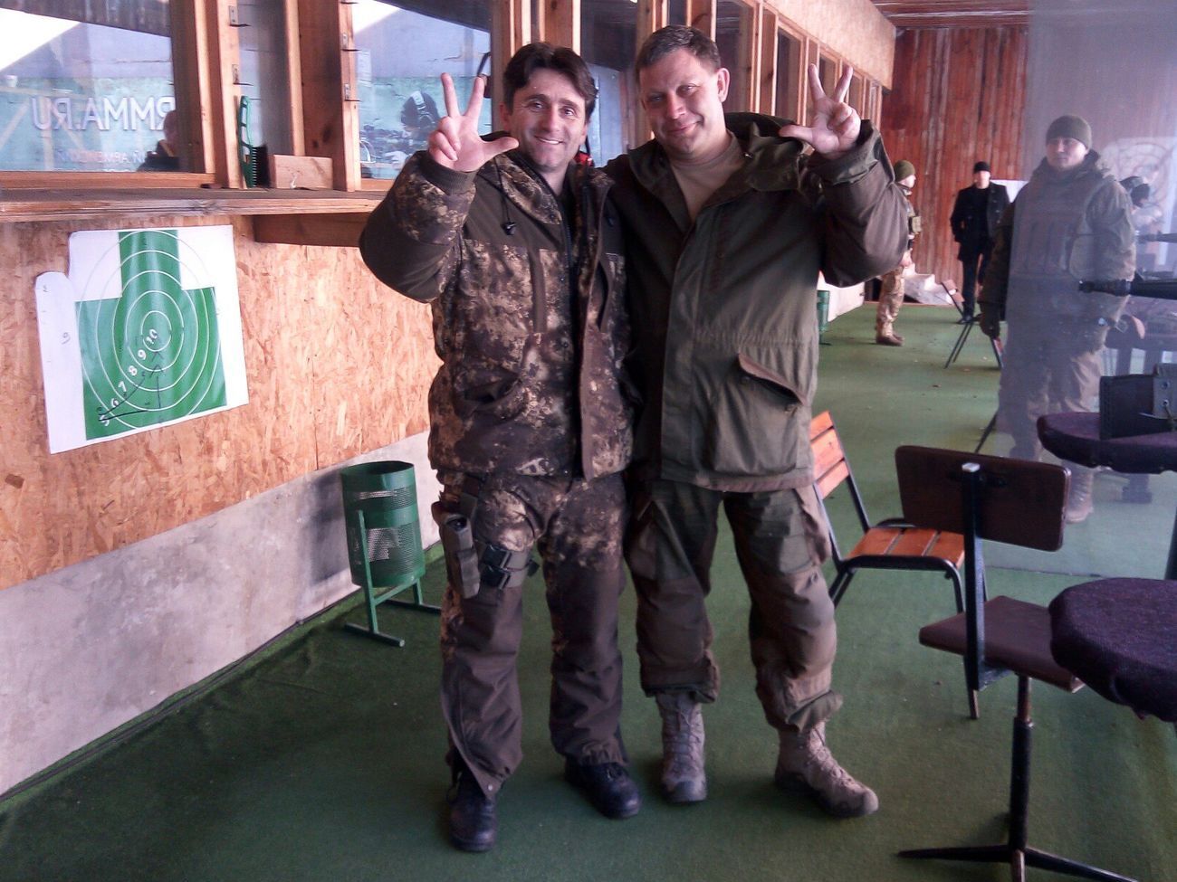 Берич (на фото зліва) воював на боці бойовиків "ДНР"