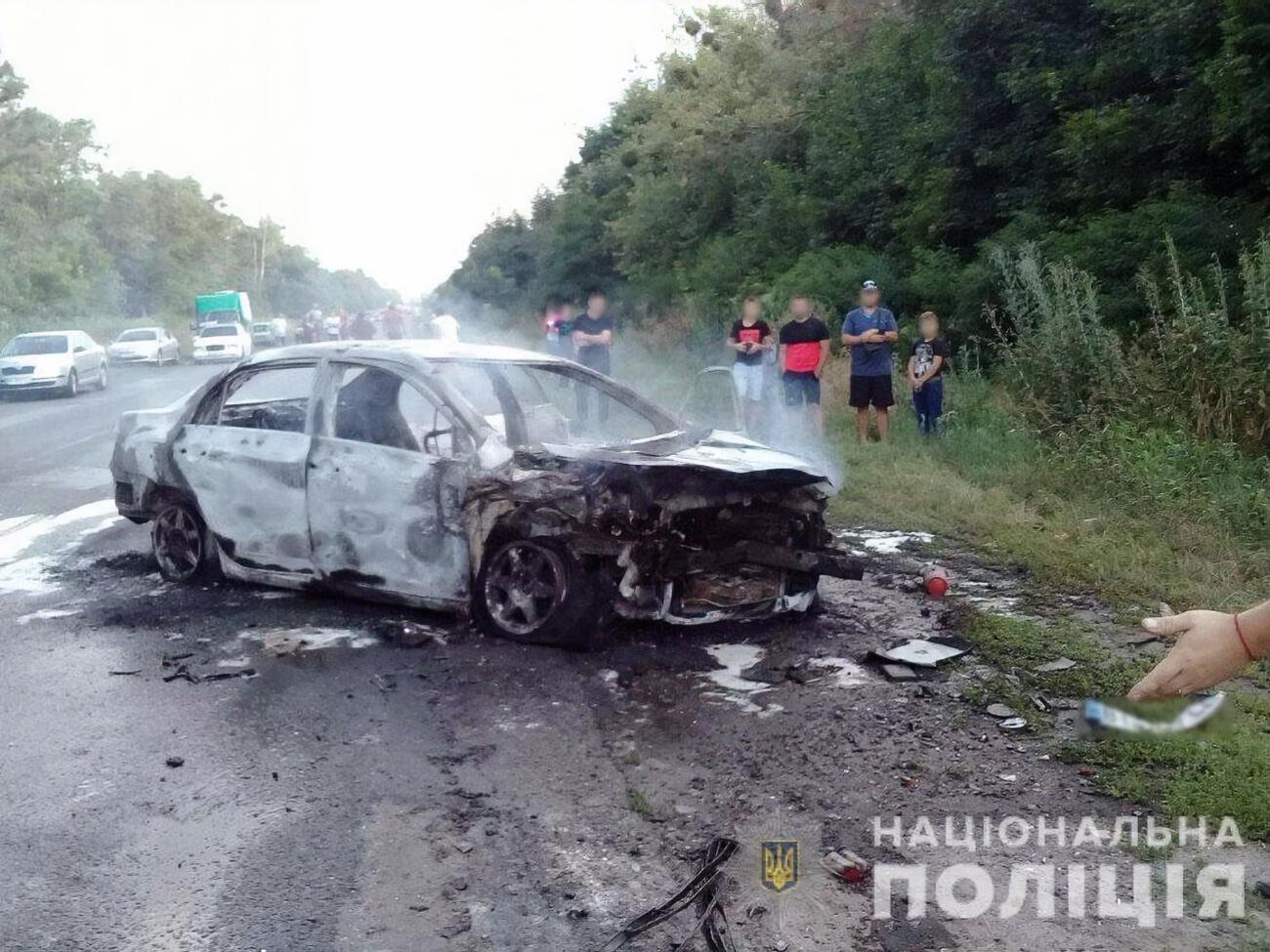 У Полтавській області зіткнулися Toyota і ВАЗ