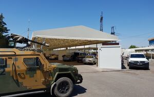 Информация о минировании блокпоста поступила перед его открытием