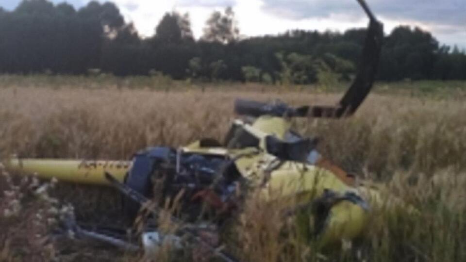 Унаслідок жорсткої посадки гвинтокрила загоряння не було, повідомили у МНС РФ