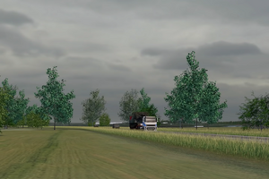 Тягач был снят на видео во время транспортировки "Бука"