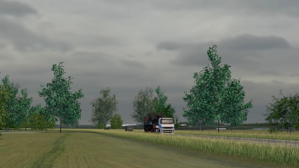 Тягач был снят на видео во время транспортировки "Бука"