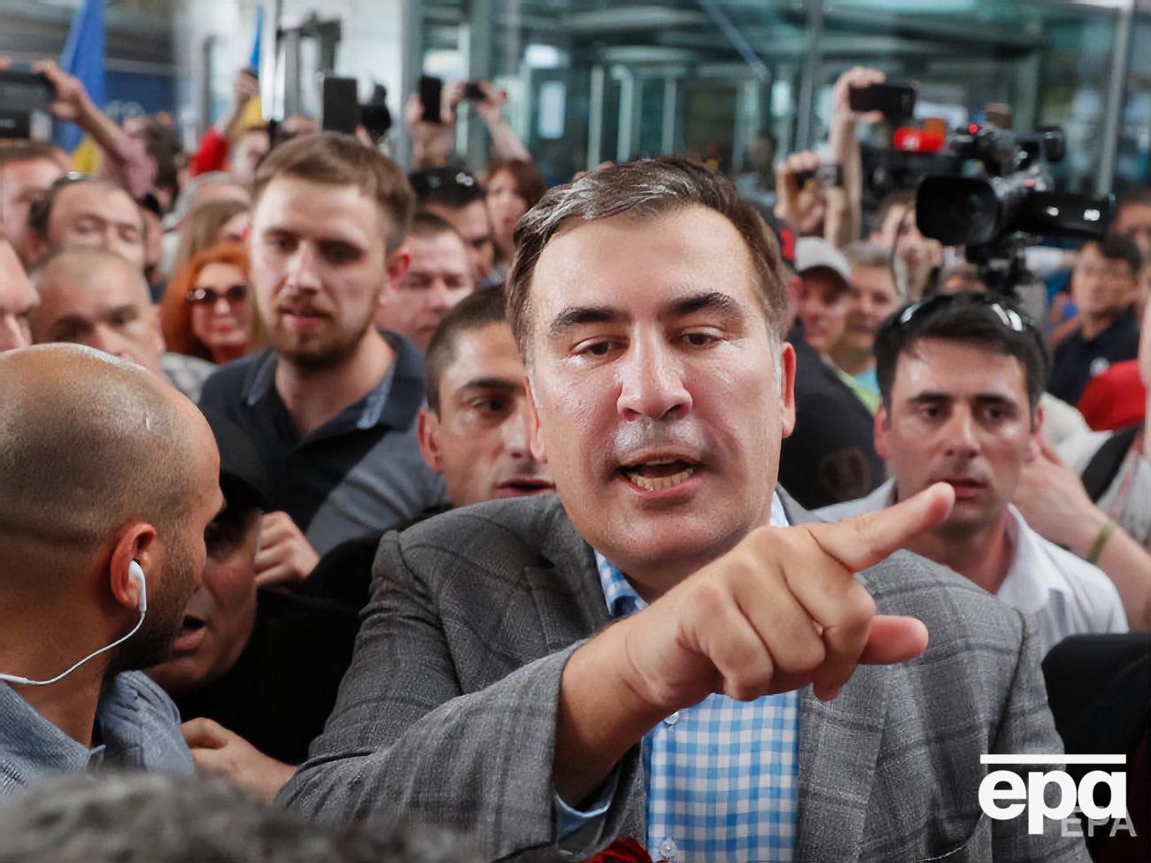 29 мая Саакашвили вернулся в Украину