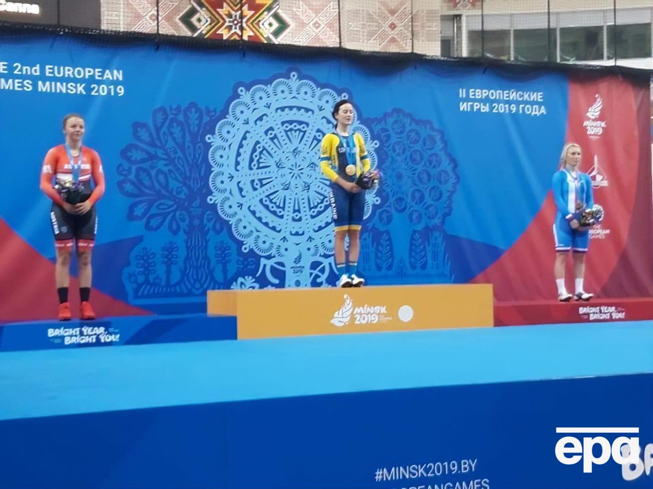 Анна Соловей выиграла золотую медаль на Европейских играх в Беларуси