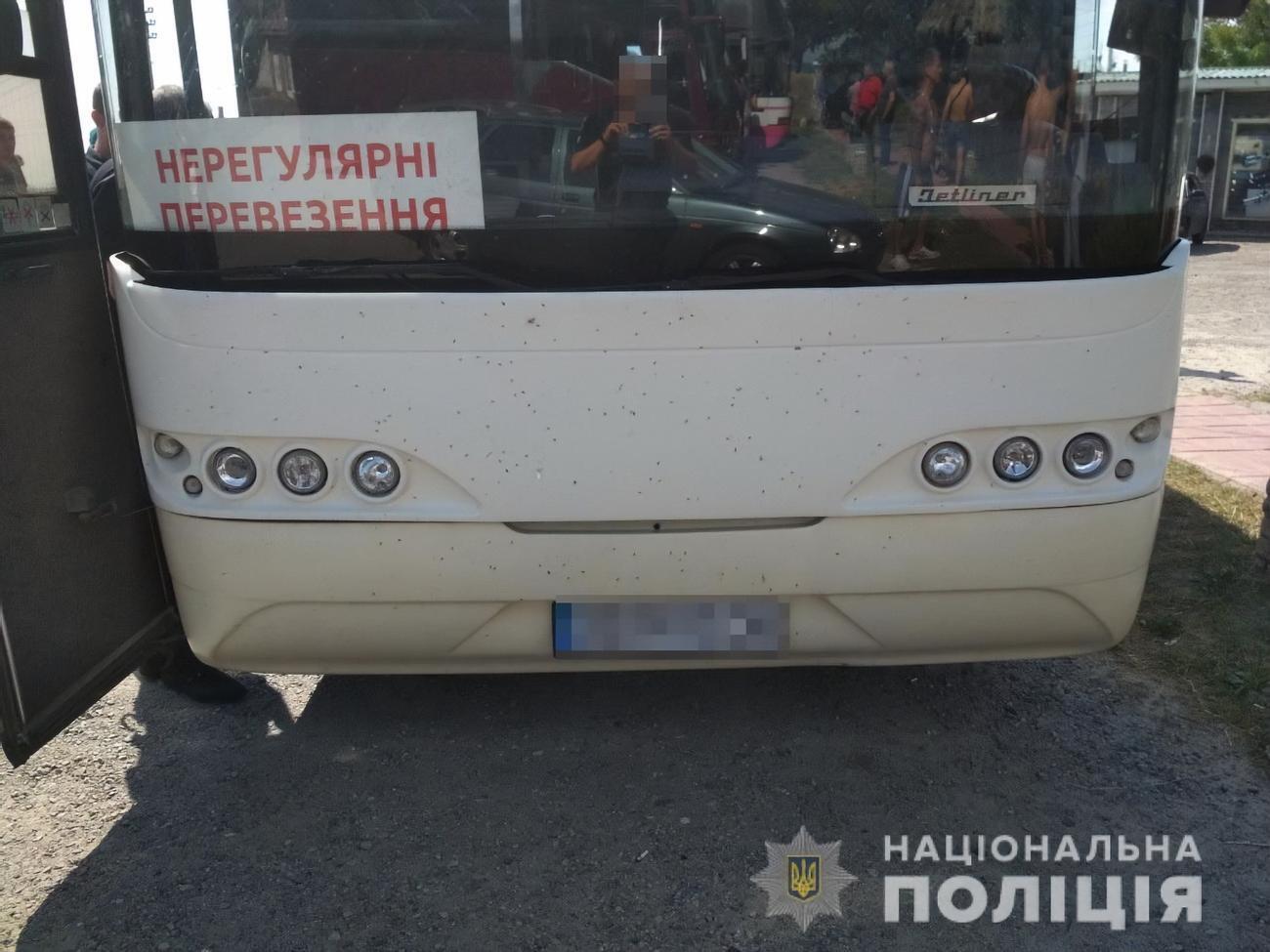 Полиция: Автобусы следуют в направлении Харькова
