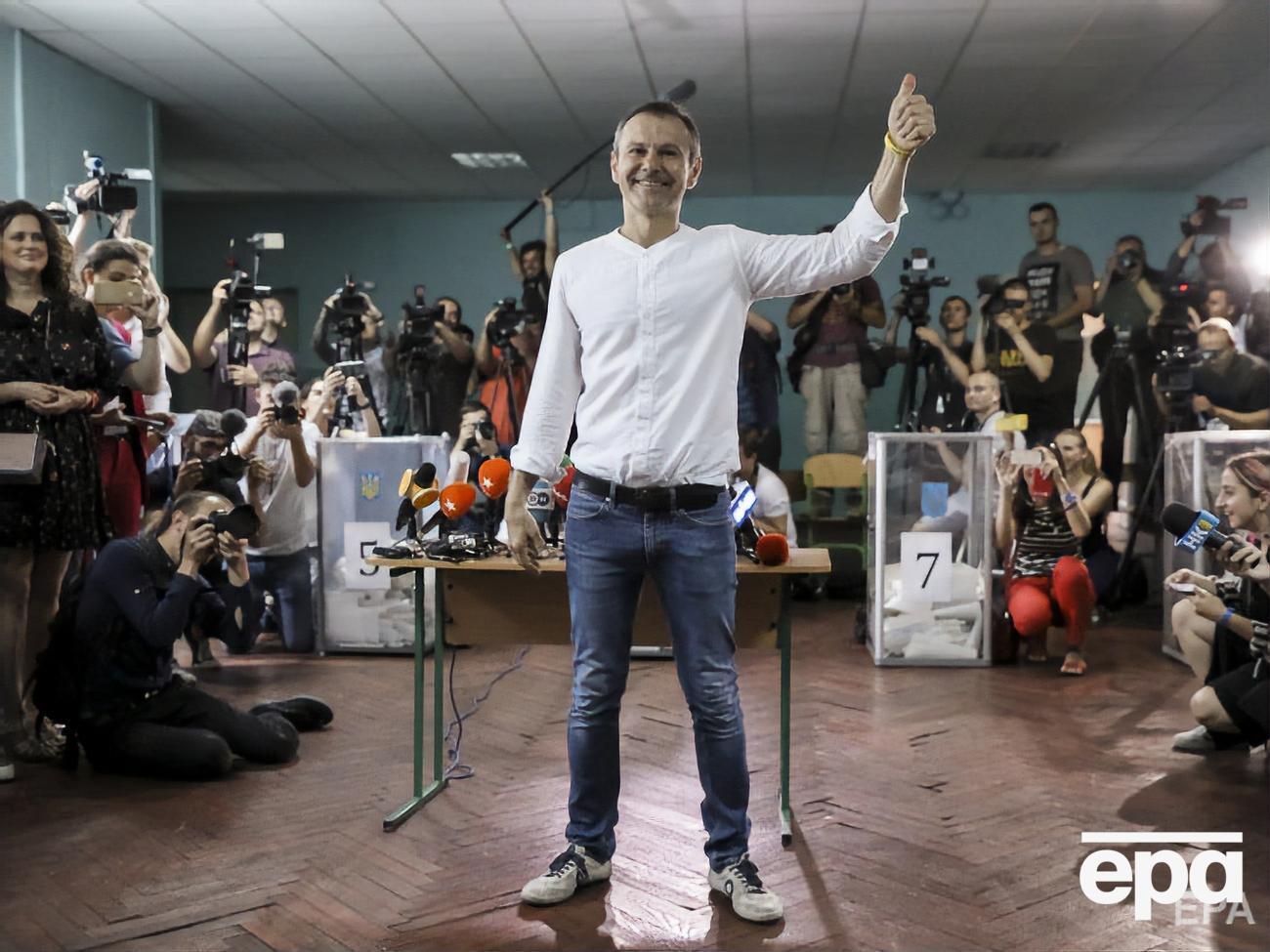 Вакарчук о выборах: Видно, что люди голосовали за изменения, и мы счастливы быть частью этих изменений