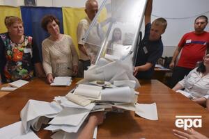 ЦВК оприлюднила перші дані підрахування голосів