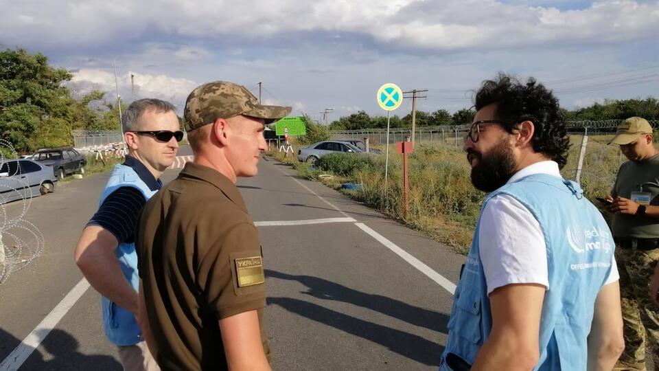 Миссия ООН посетила пропускные пункты "Каланчак" и "Чонгар"