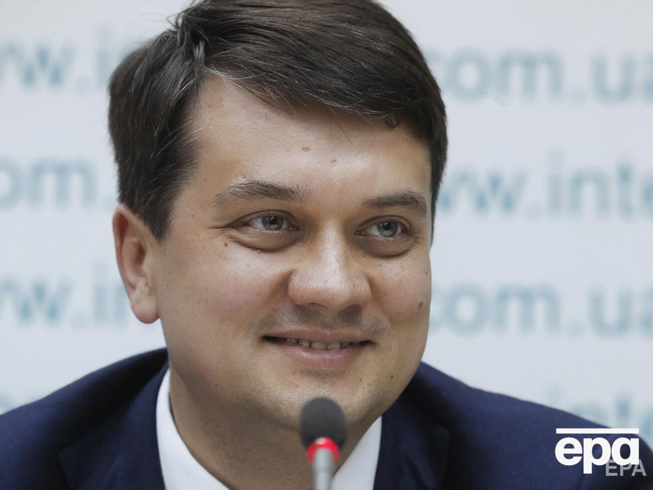Разумков: Президент является человеком, которого партия поддерживает на 100%