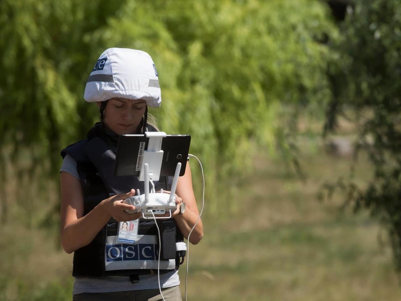 Видеокамеры миссии позволяют круглосуточно фиксировать ситуацию на Донбассе