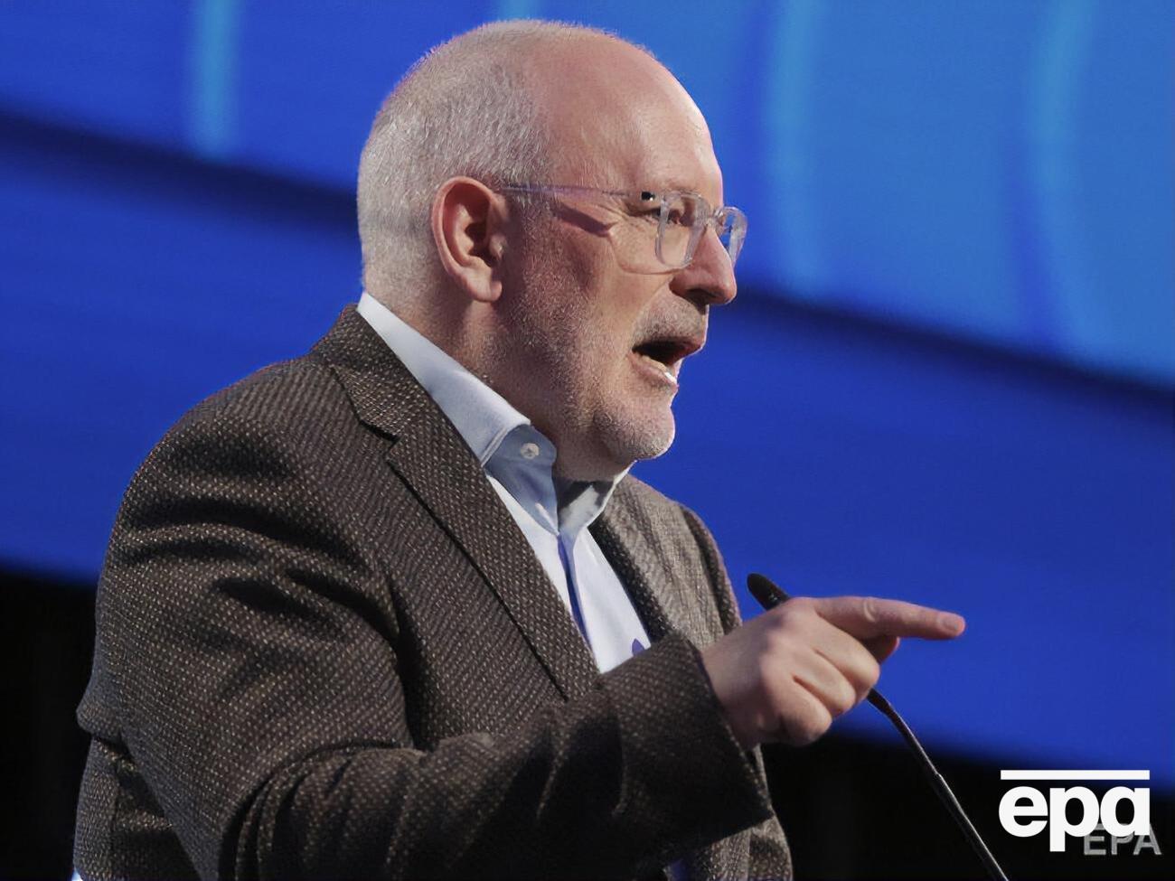 Тиммерманс: Brexit без соглашения станет трагедией для всех сторон