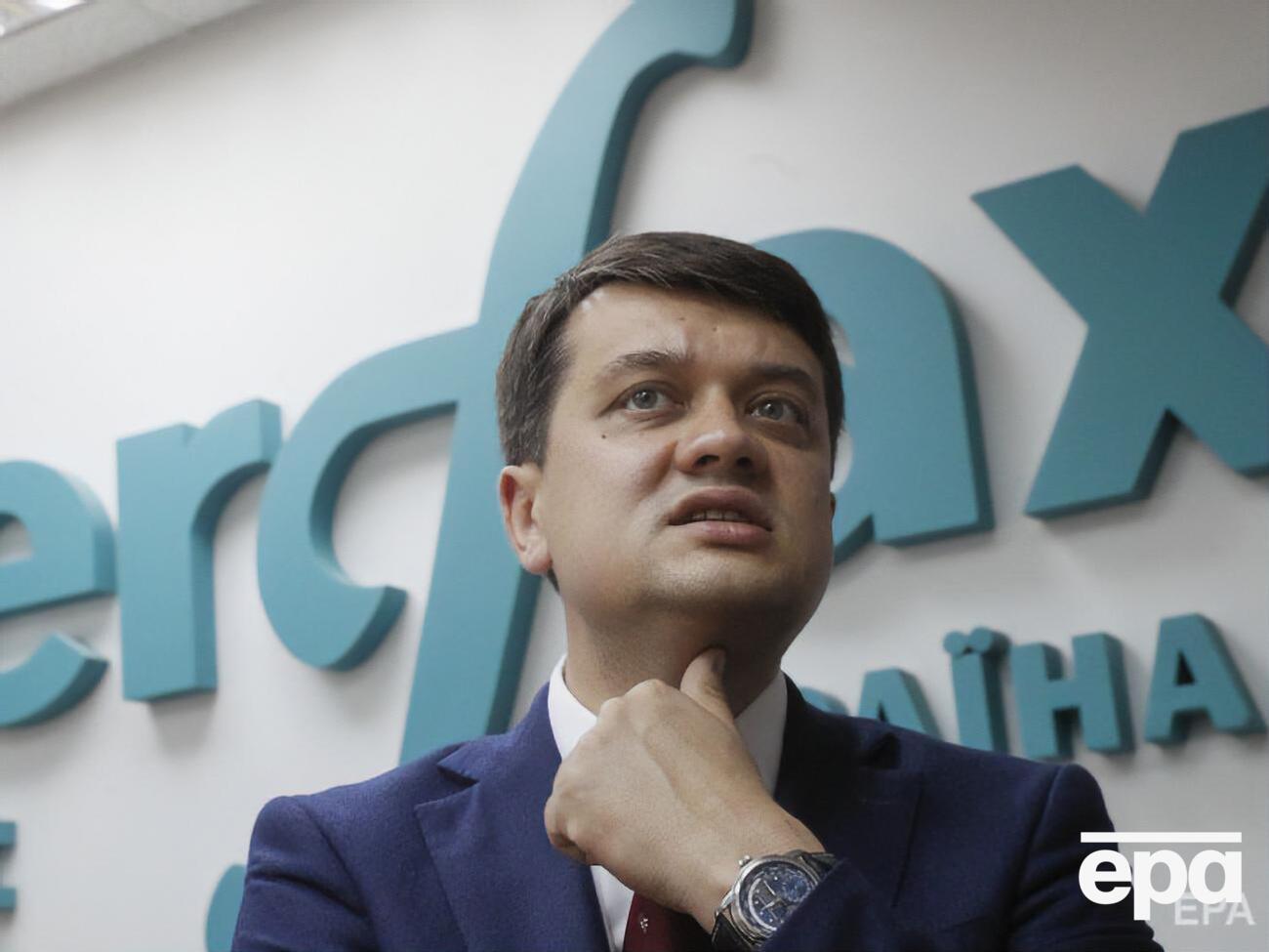Разумков: Єдиною державною мовою в нашій країні є українська мова