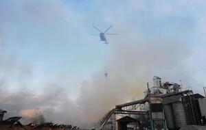 В результате пожара никто не пострадал, сообщили в ГСЧС