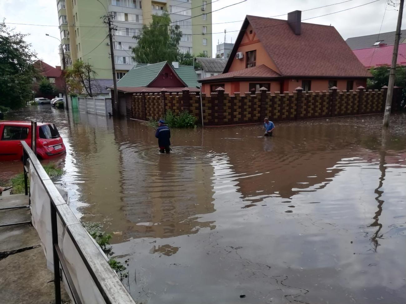 В Ровно прошли дожди