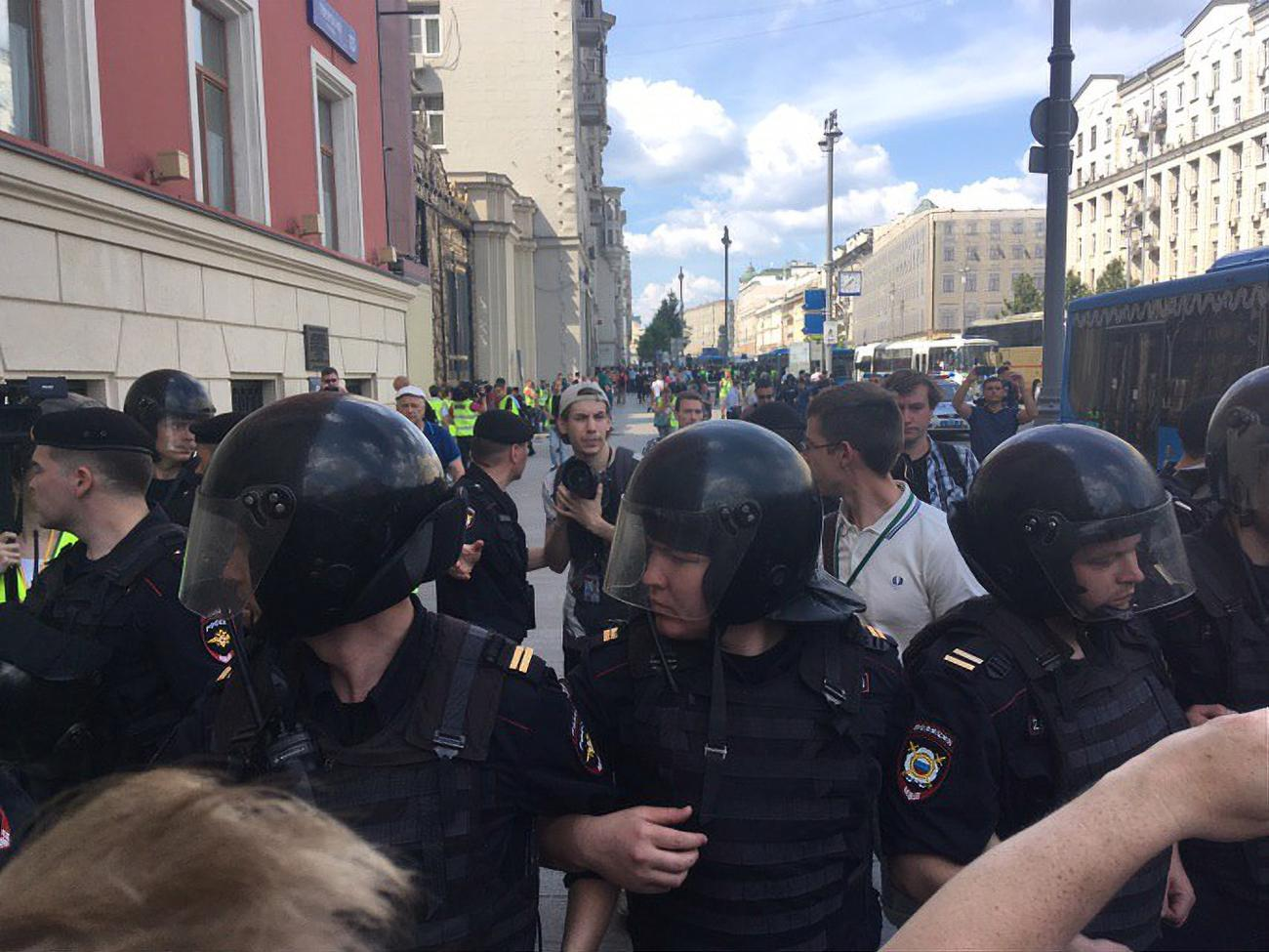 Сегодня в Москве запланирован несанкционированный митинг оппозиции