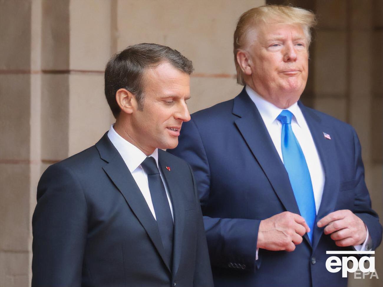 Трамп натякнув Макрону, що американські санкції можуть торкнутися французьких вин