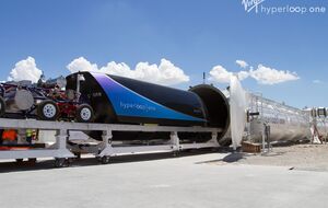 Virgin Hyperloop One имеет тестовую трассу в пустыне Невада