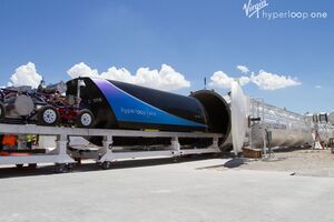 Virgin Hyperloop One имеет тестовую трассу в пустыне Невада