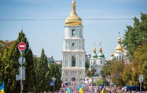 Во время крестного хода к охране порядка привлекали все подразделения киевской полиции