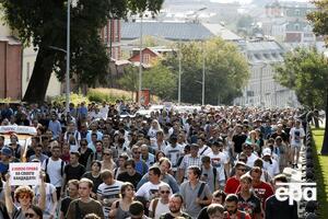 27 липня в Москві відбувалася не санкціонована владою акція на підтримку кандидатів, яких не допустили до виборів у Мосміськдуму