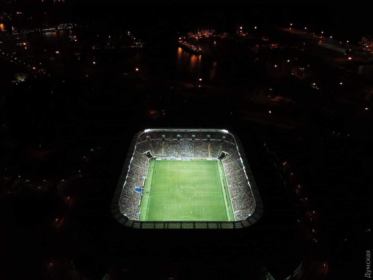 Матч проходил в Одессе на стадионе "Черноморец"