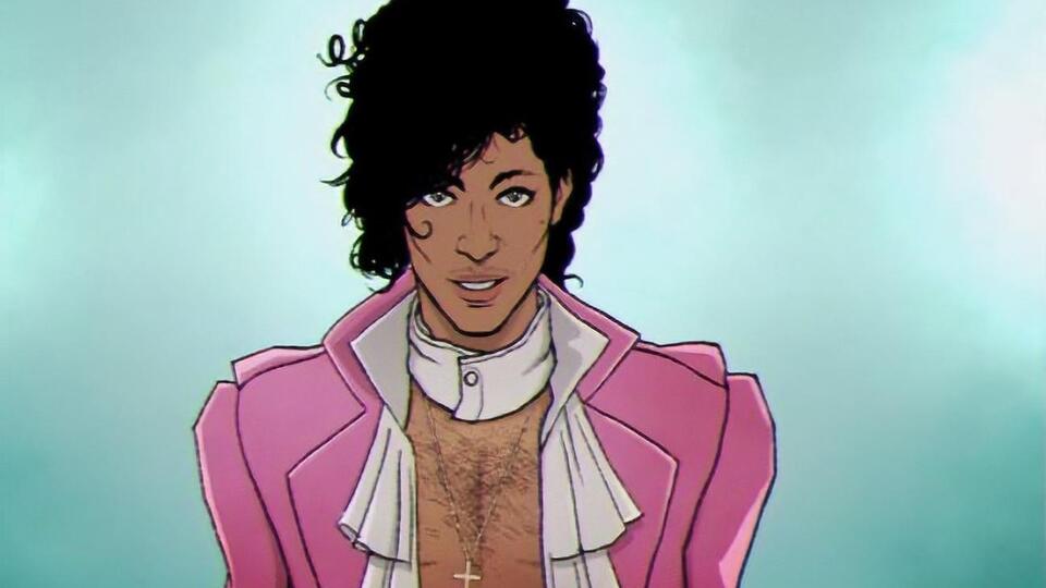 На YouTube-канале Принса разместили анимационный ролик