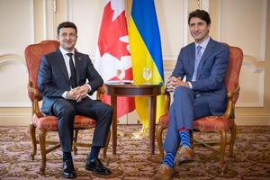 Зеленський зустрівся з Трюдо в Торонто
