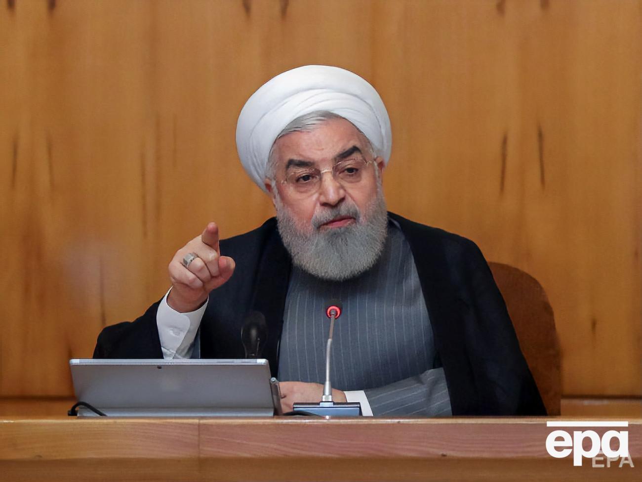 Рухани считает, что нарушение условий СВПД со стороны Ирана способствует сохранению этого соглашения